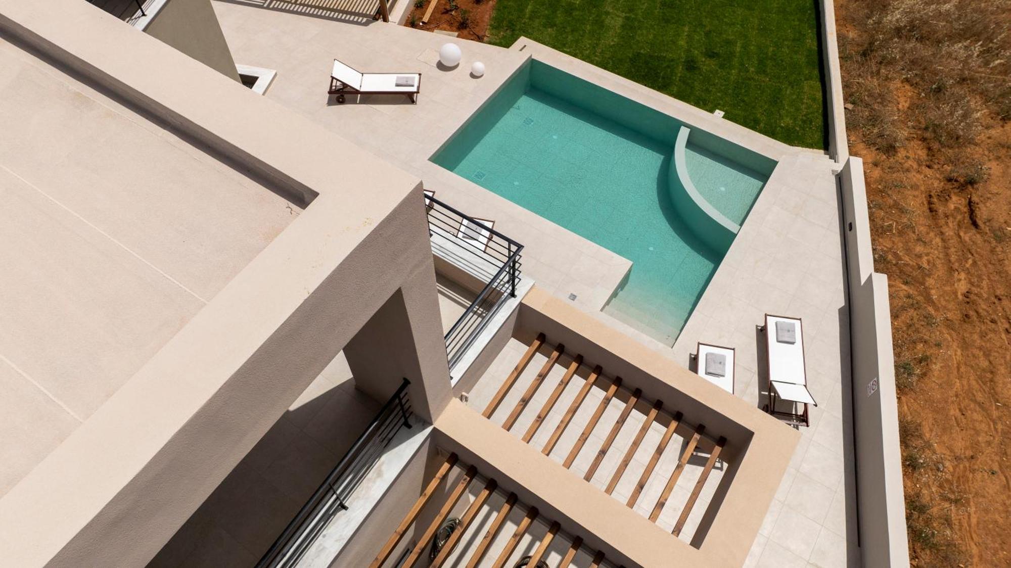 Blue Sky Villas Arkalochórion Exterior foto